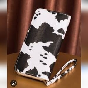 Cow Print Wallet